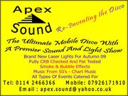 Apex sound mobile dj and sound engineer
