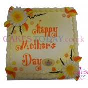  Flowers Delight (Orange & Yellow) for Mum Cake